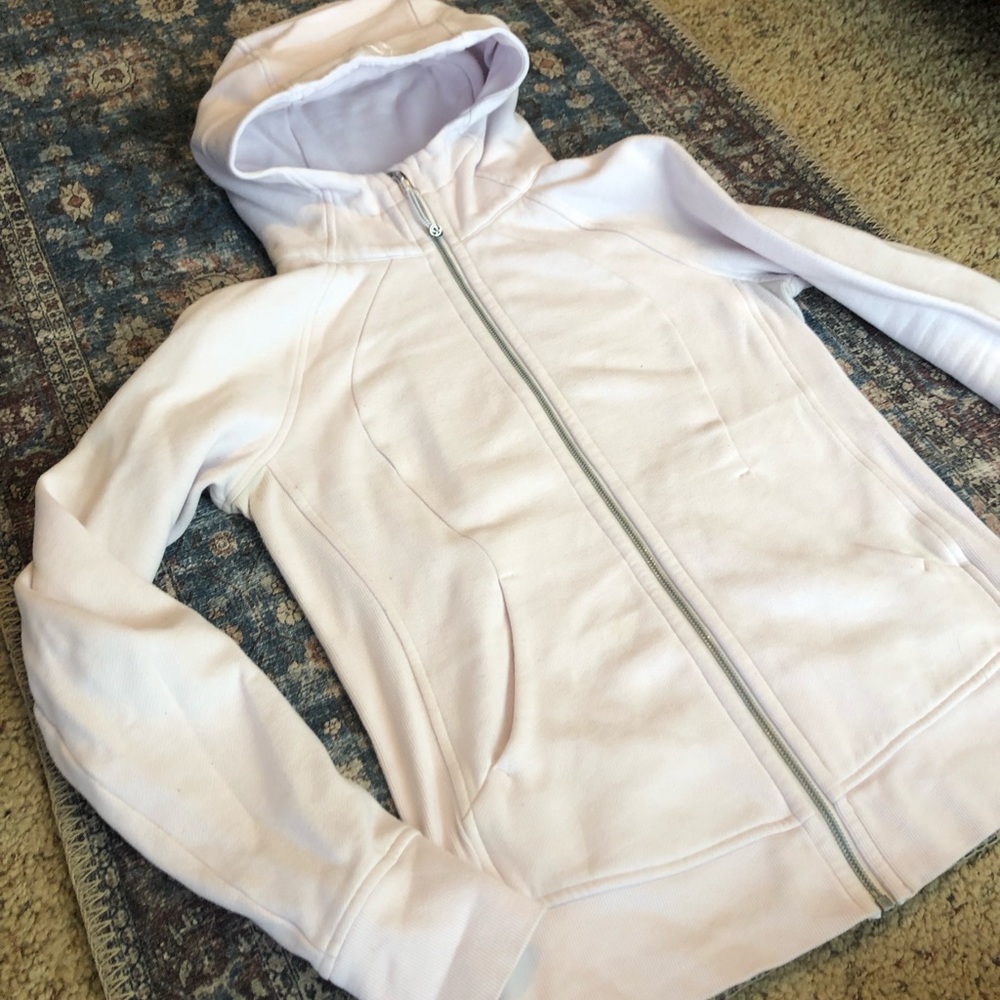 Lululemon Scuba II hoodie in light pink/ lilac
